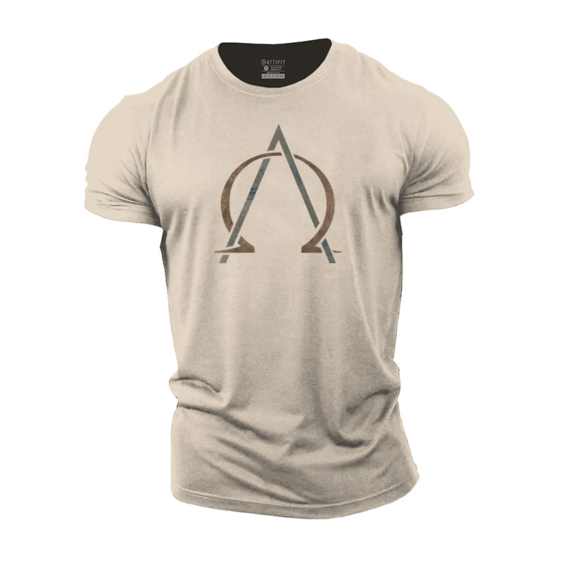 Alpha And Omega Cotton T-Shirt