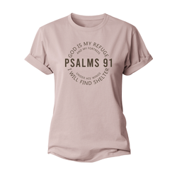 Psalms 91 Women's Cotton T-Shirt