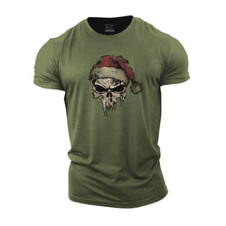 Christmas Punisher Cotton T-Shirt