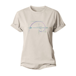 Romantic Fibonacci Sequence Women's Cotton T-Shirt