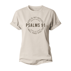 Psalms 91 Women's Cotton T-Shirt