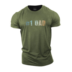 No.1 Dad Cotton T-Shirt
