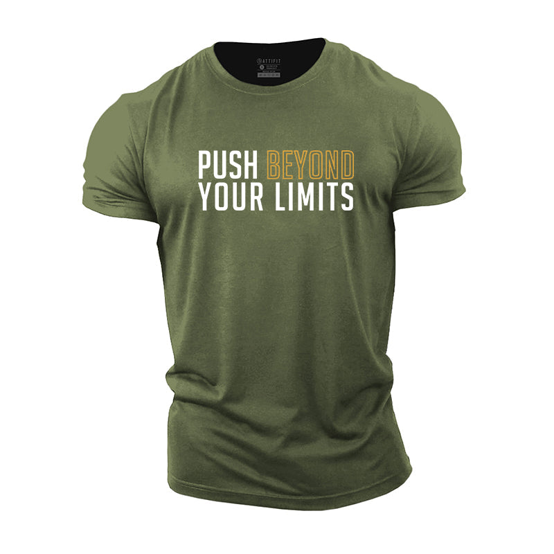 Push Beyond Your Limits Cotton T-Shirt