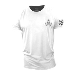 Mini Skull Crown Cotton T-Shirt