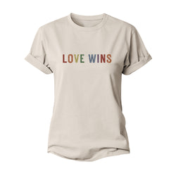 Love Wins Women's Cotton T-Shirt