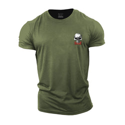 Savage Skull Cotton T-Shirt