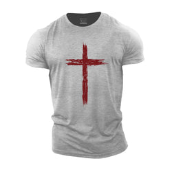 Red Cross Cotton T-Shirt