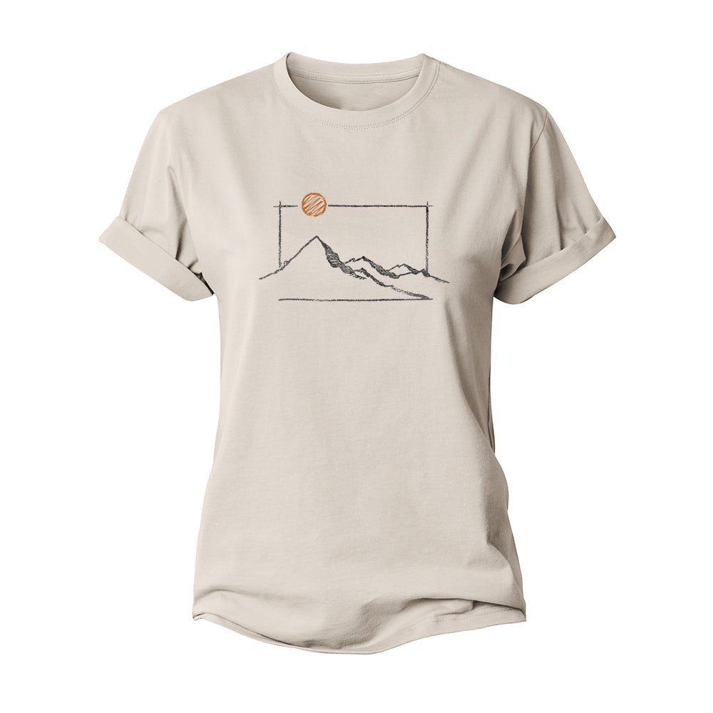 Mountain Women's Cotton T-Shirt