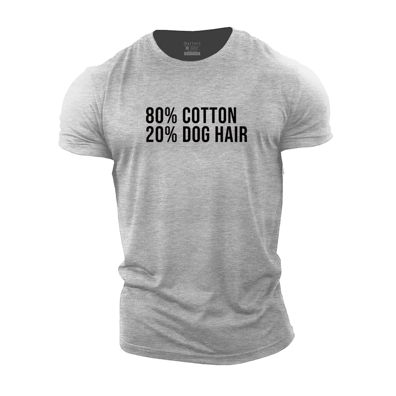 Cotton And Dog Hair Cotton T-Shirt