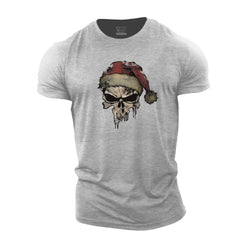 Christmas Punisher Cotton T-Shirt