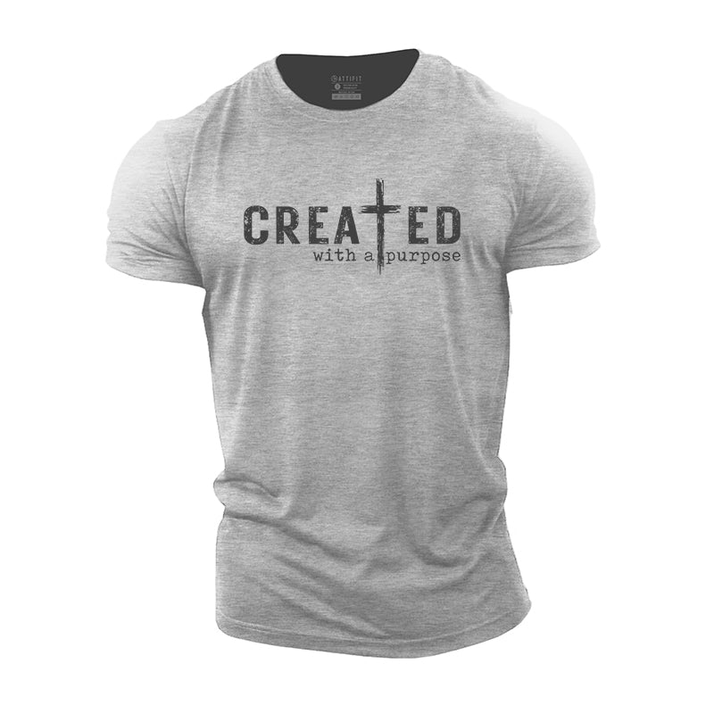Created With A Purpose Cotton T-Shirt