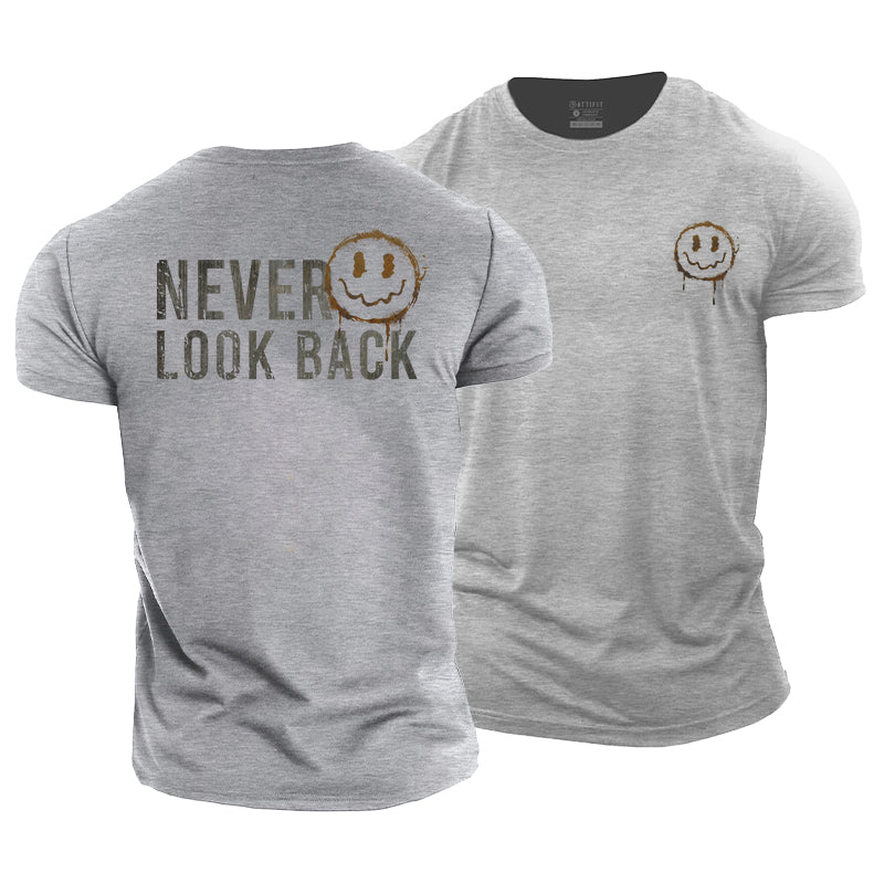 Never Look Back Cotton T-Shirt