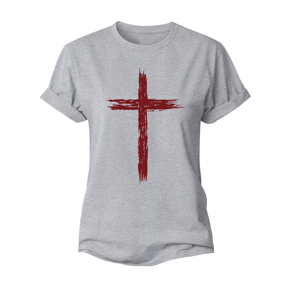 Red Cross Women's Cotton T-Shirt