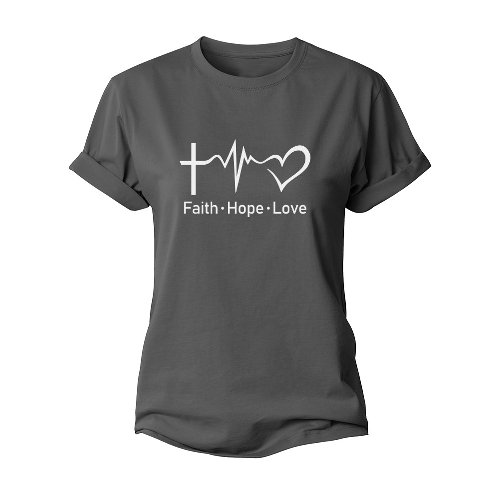 Faith Hope Love Women's Cotton T-Shirt