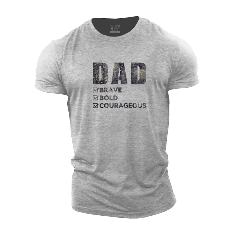 Brave Dad Cotton T-Shirt