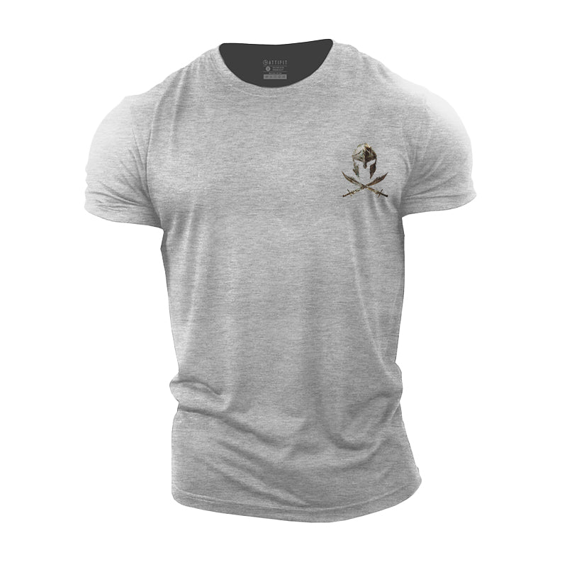 Brave Spartan Cotton T-Shirt