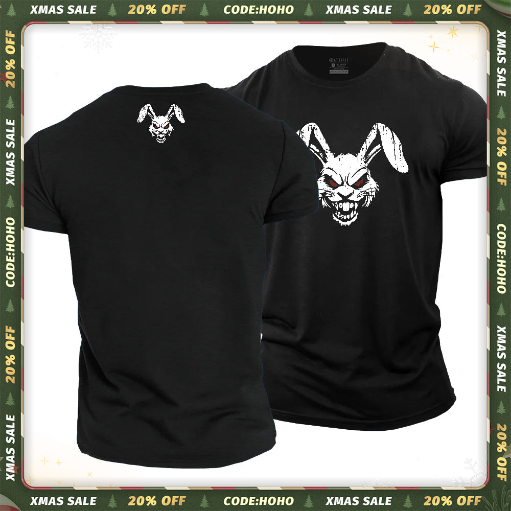 Fierce Rabbit Cotton T-Shirt