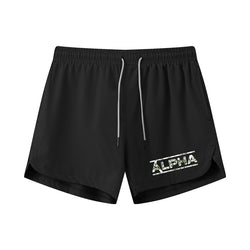 Alpha Camouflage Graphic Shorts