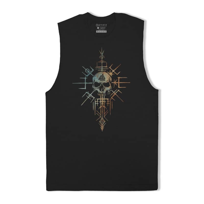 Viking Skull Tank