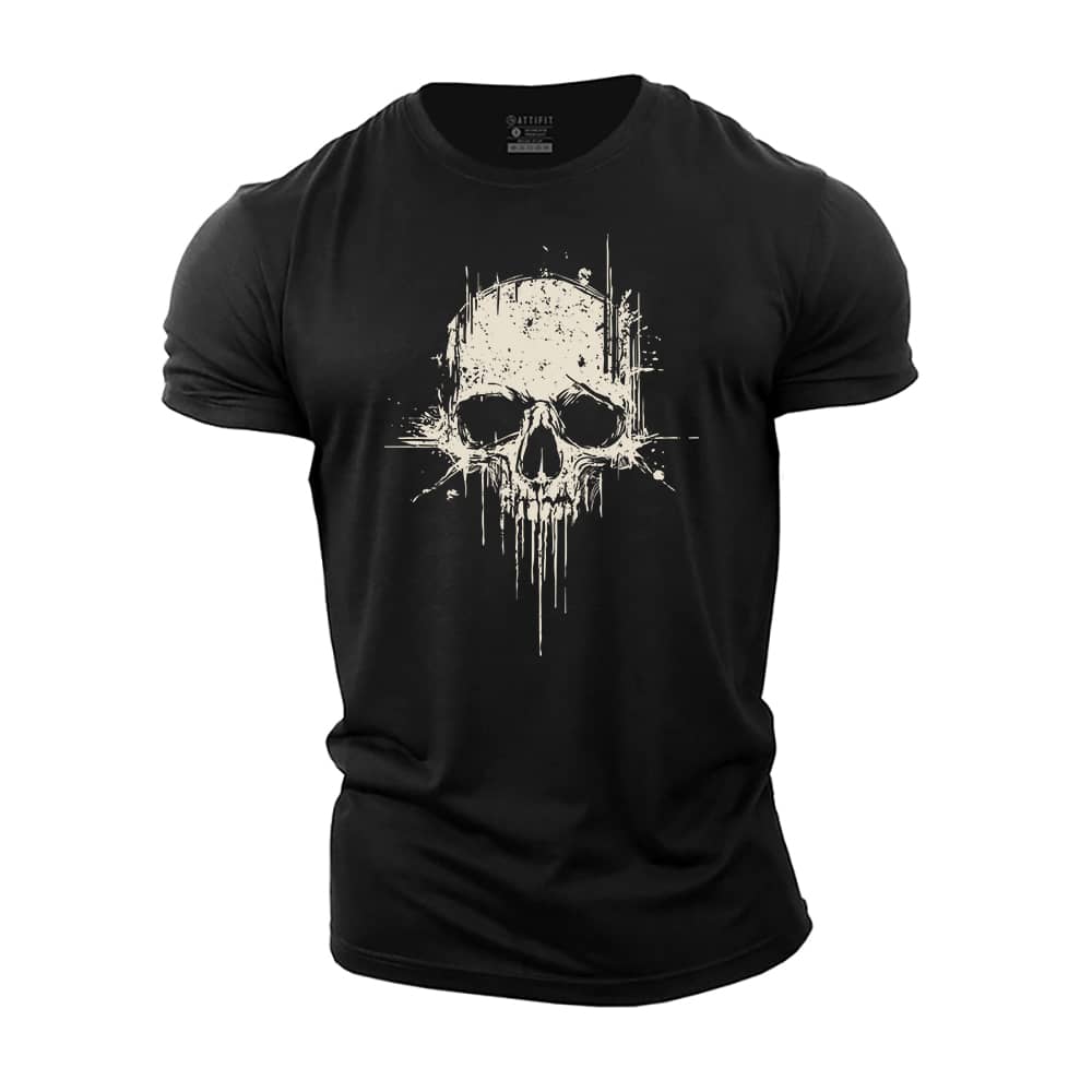 Classic Skull Cotton T-Shirt