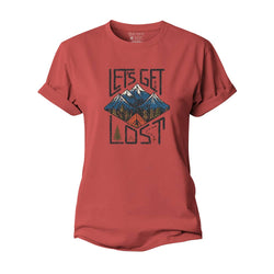 Let's Get Lost Women's Cotton T-Shirt