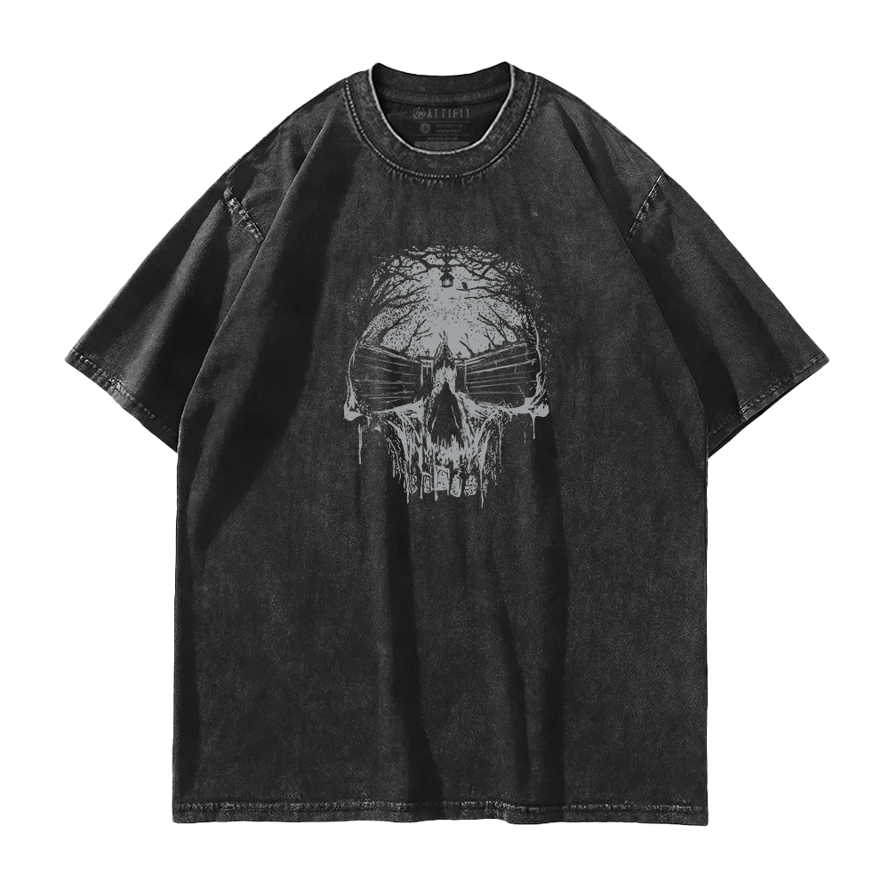 Magic Skull Washed T-Shirt