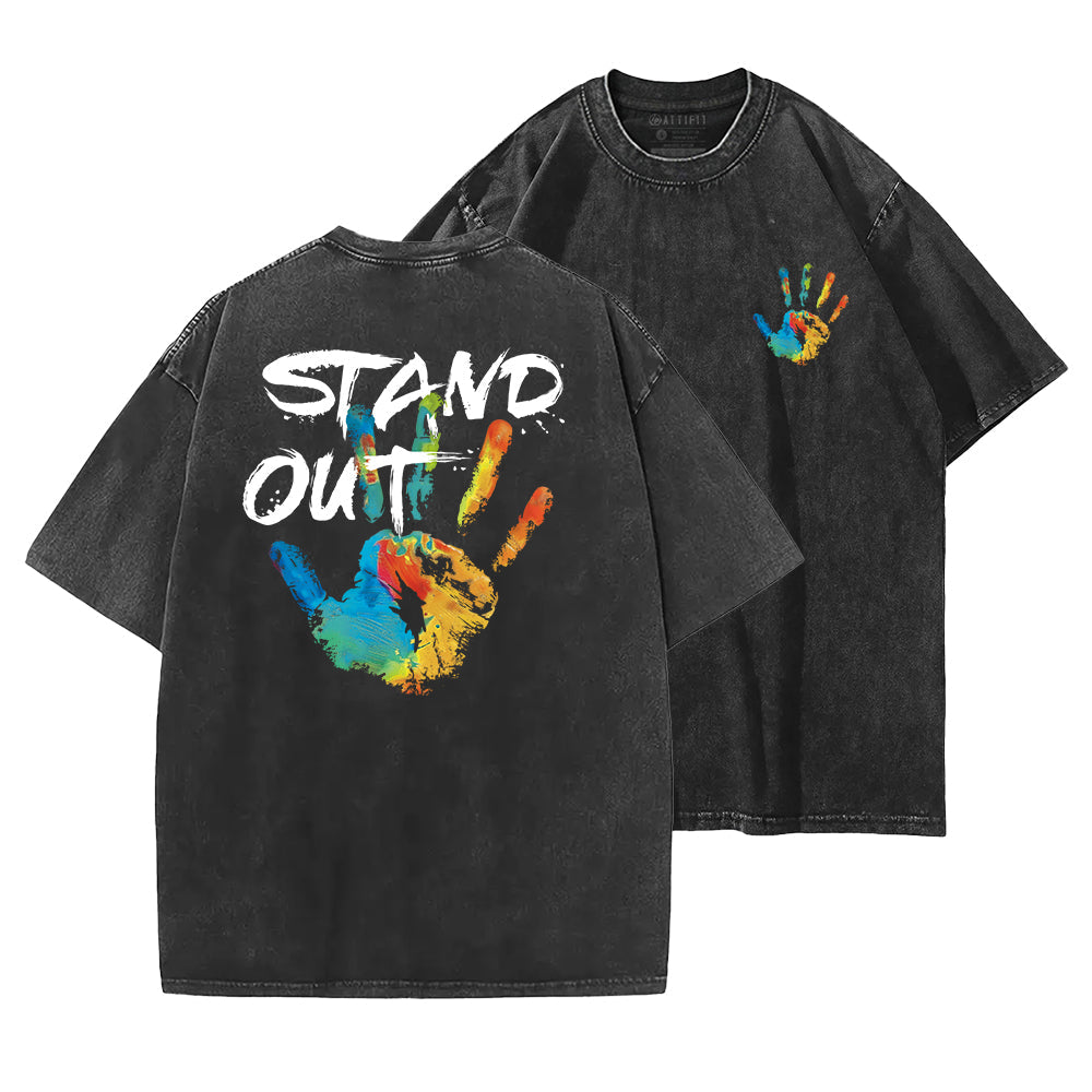 Stand Out Washed T-Shirt