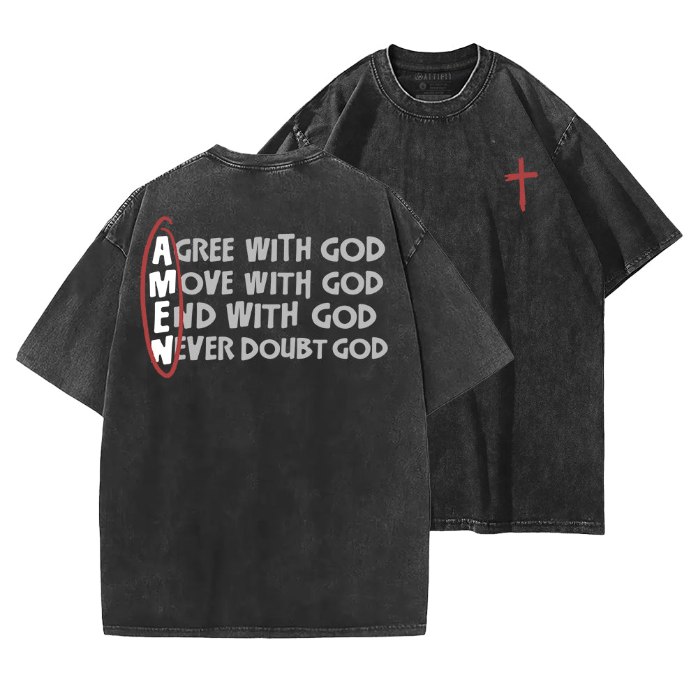 Amen Washed T-Shirt