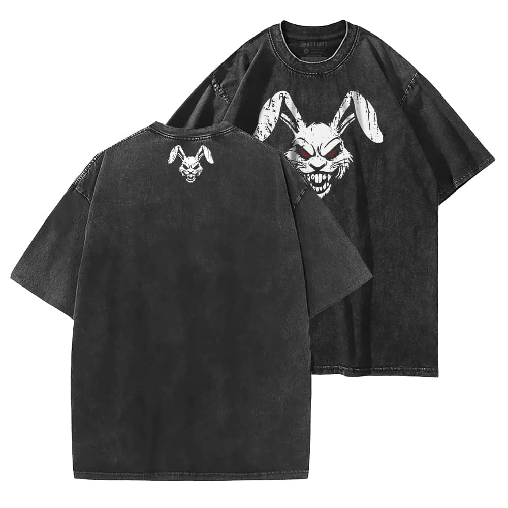 Fierce Rabbit Washed T-Shirt