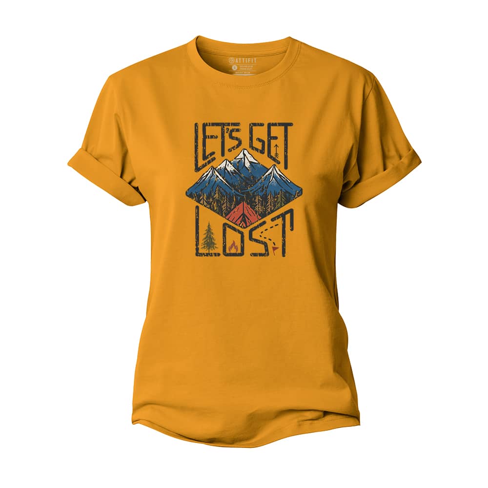 Let's Get Lost Women's Cotton T-Shirt