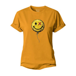 Smiley Ballon Women's Cotton T-Shirt