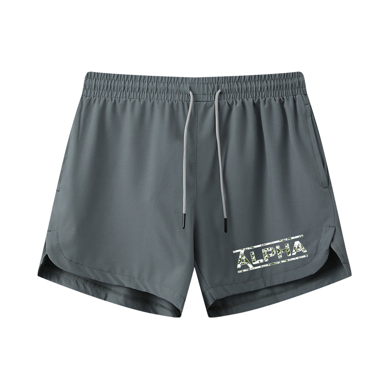 Alpha Camouflage Graphic Shorts