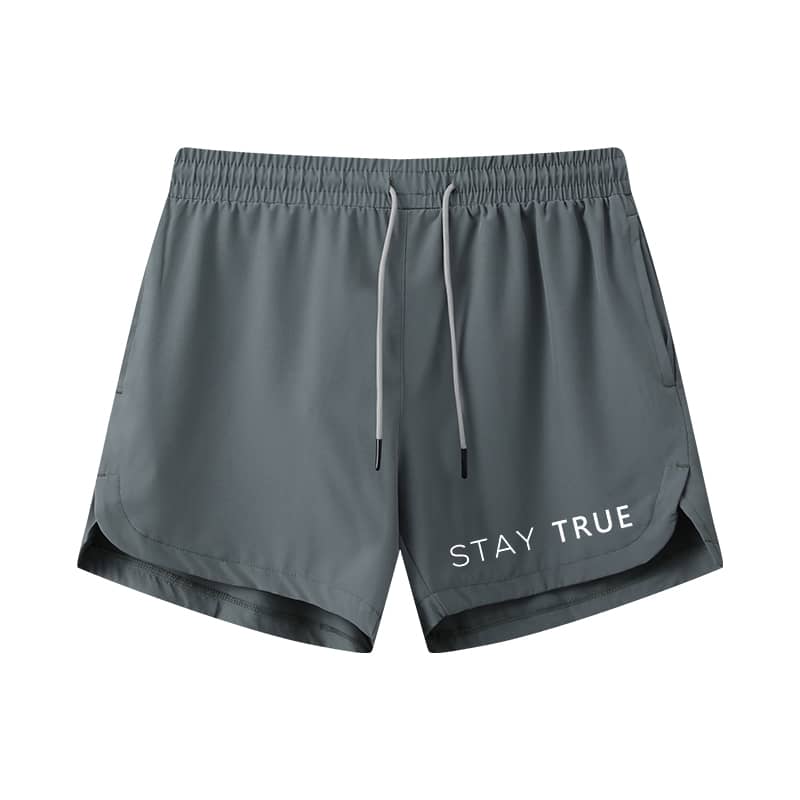 Stay True Graphic Shorts