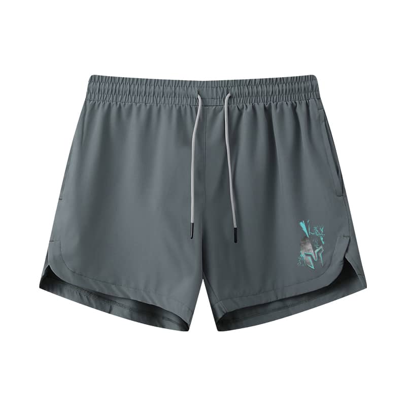 Cool Spartan Helmet Graphic Shorts