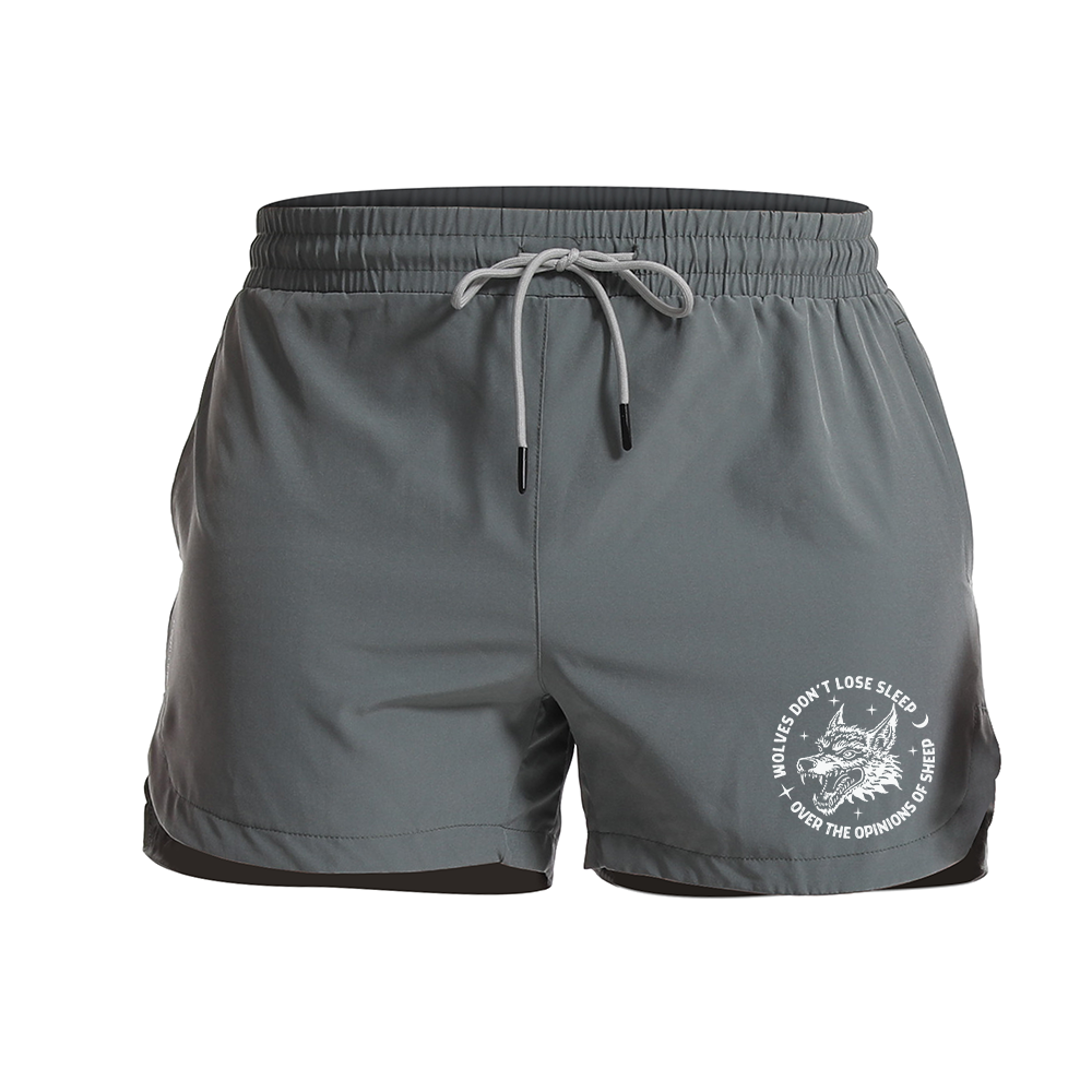 Wolves Don't Lose Sleep over the Opinions of Sheep Graphic Shorts