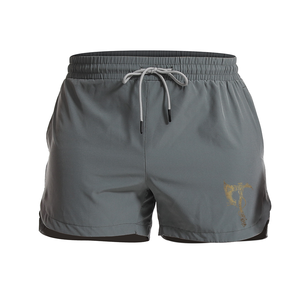 Viking Ax Graphic Shorts