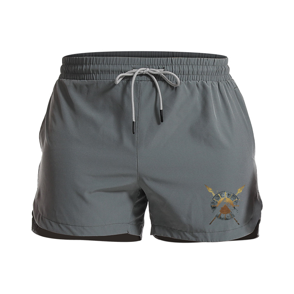 Warrior Shield Graphic Shorts