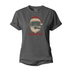 Diving Santa Women's Cotton T-Shirt