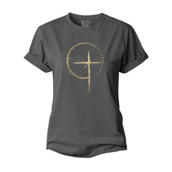 Simple Cross Women's Cotton T-Shirt