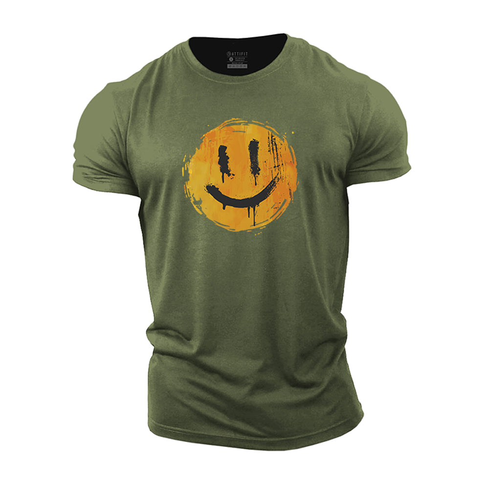 Classic Smiley Cotton T-Shirt