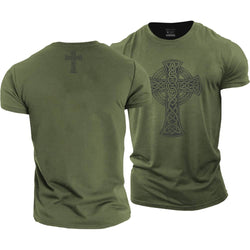 Celtic Cross Cotton T-Shirt