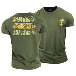 Salty Happy Cotton T-Shirt