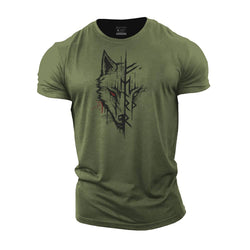 Viking Wolf Cotton T-shirt