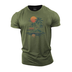 Sunset Adventure Cotton T-Shirt