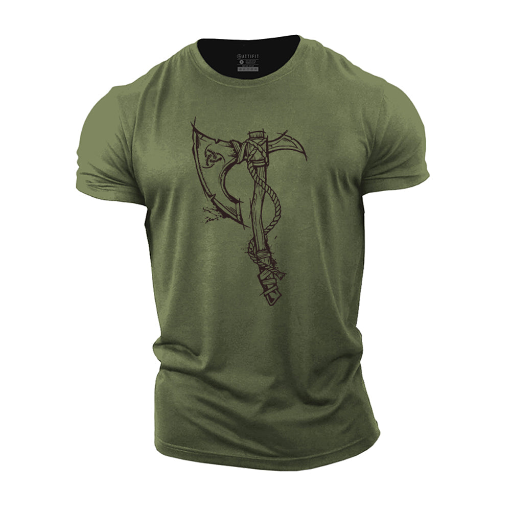 Viking Ax Cotton T-Shirt