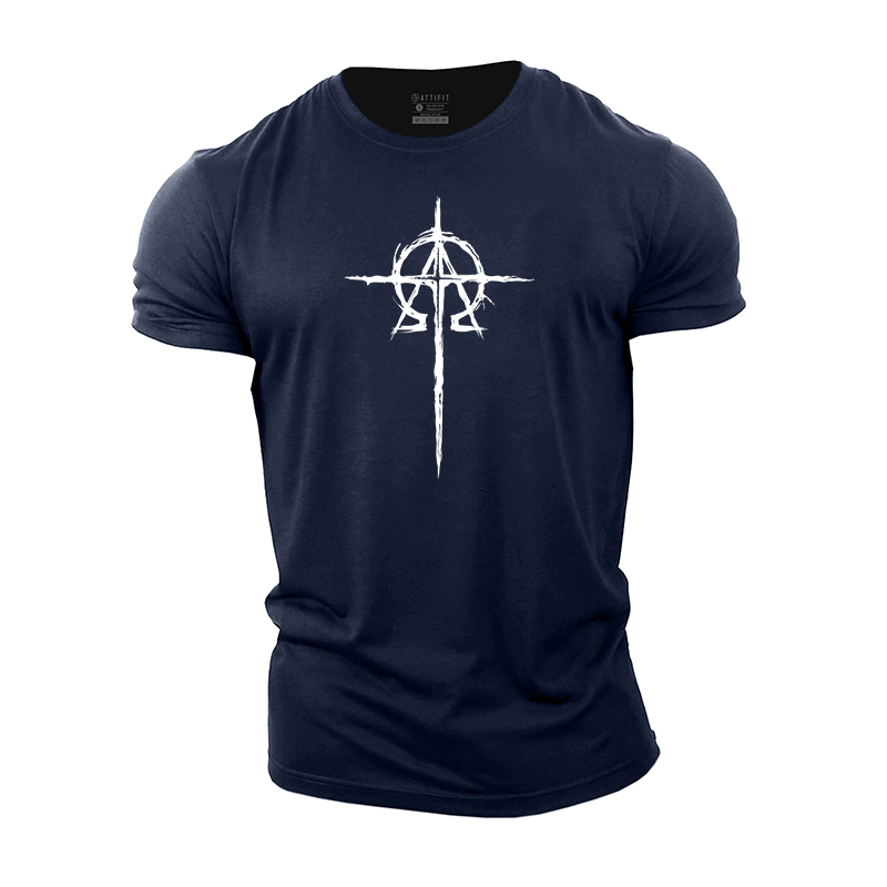 Alpha Omega Cross Cotton T-Shirt