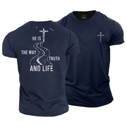 Way Truth And Life Cotton T-Shirt