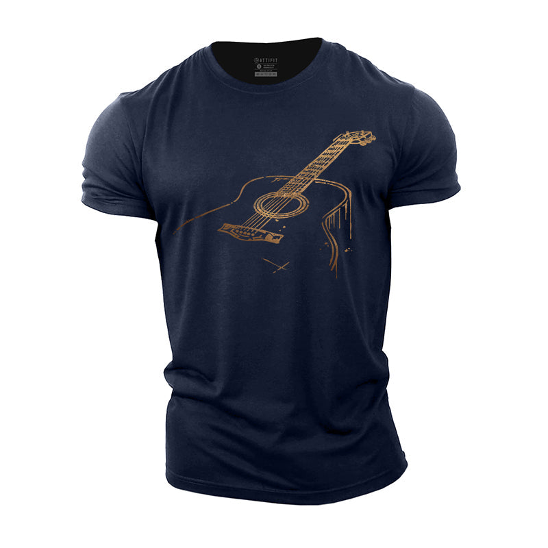 Acoustic Guitar Cotton T-Shirt