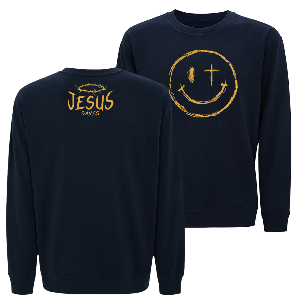 Jesus Saves Crewneck Sweatshirt