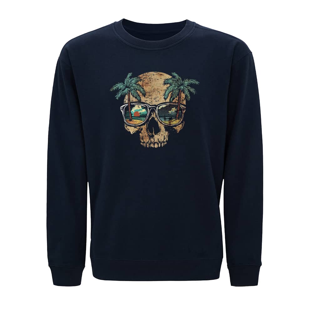 Skull Sea Crewneck Sweatshirt